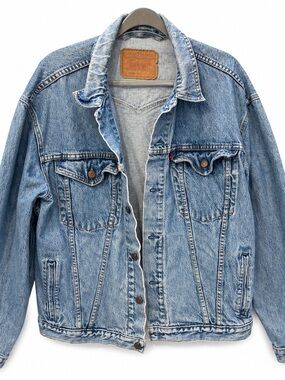 Levi's Light Blue Washed Denim Jacket